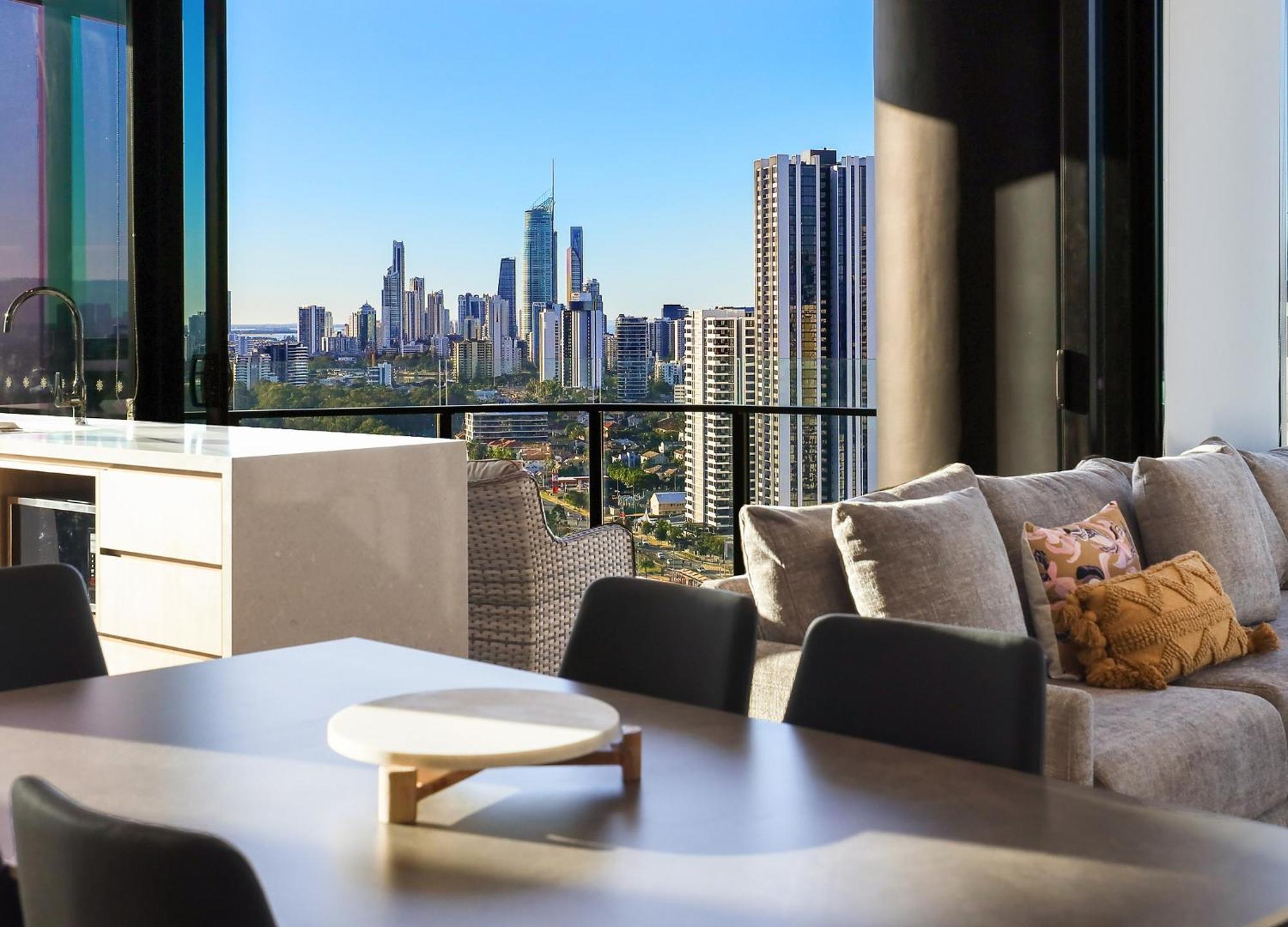 Luxury S Casino Residences Broadbeach - Holiday Paradise 골드코스트 객실 사진