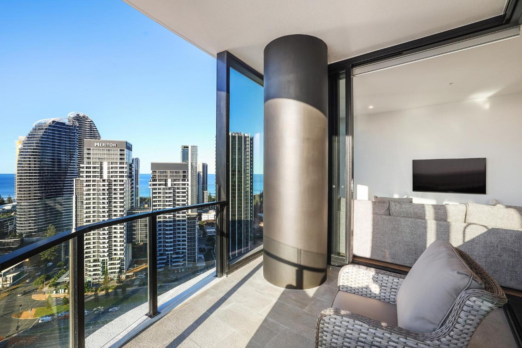 Luxury S Casino Residences Broadbeach - Holiday Paradise 골드코스트 객실 사진